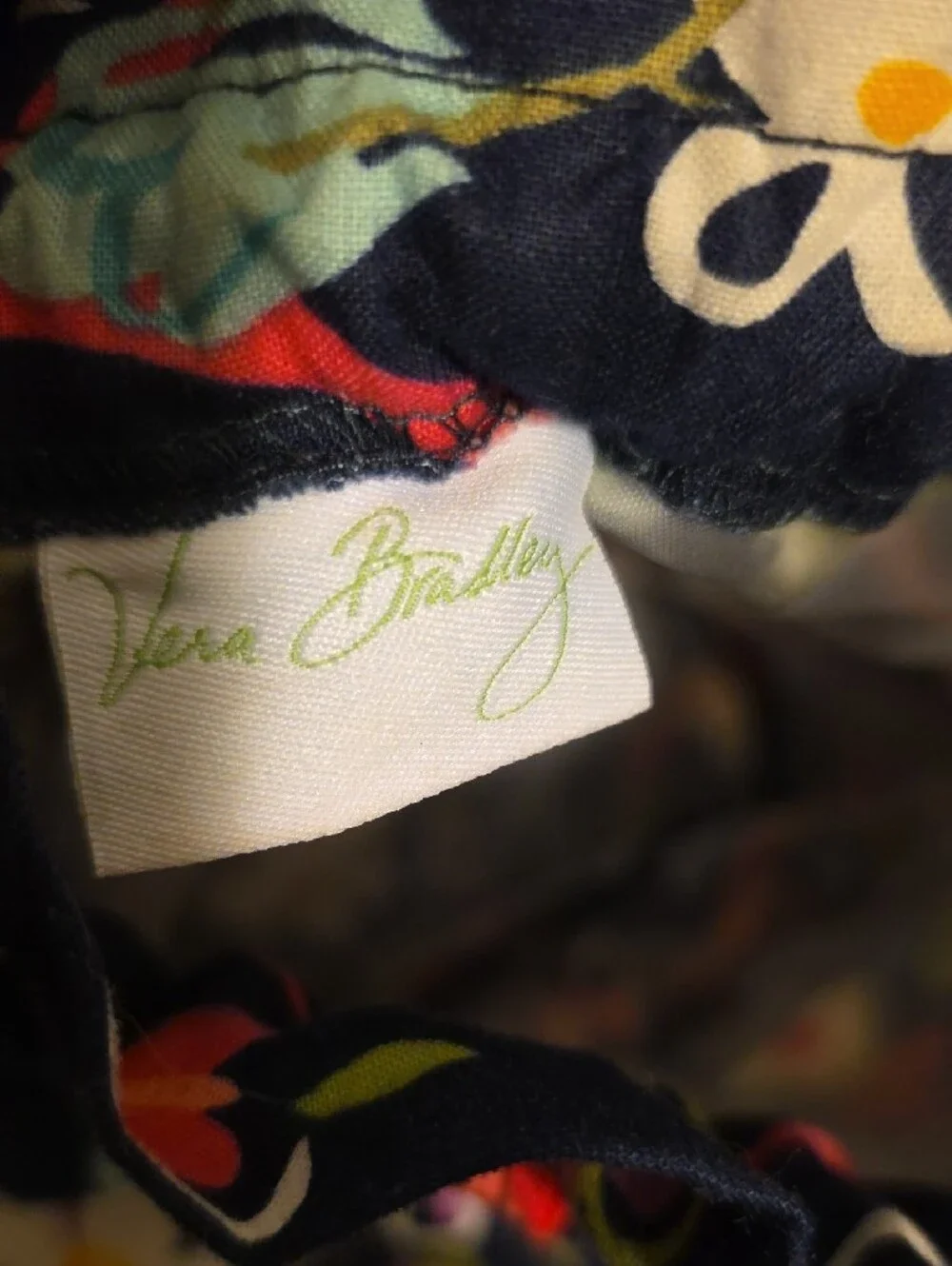 Vera Bradley stylish navy
